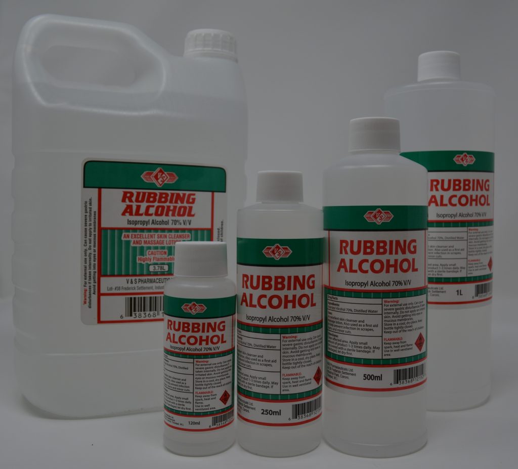 Rubbing Alcohol 70 V&S Pharmaceuticals