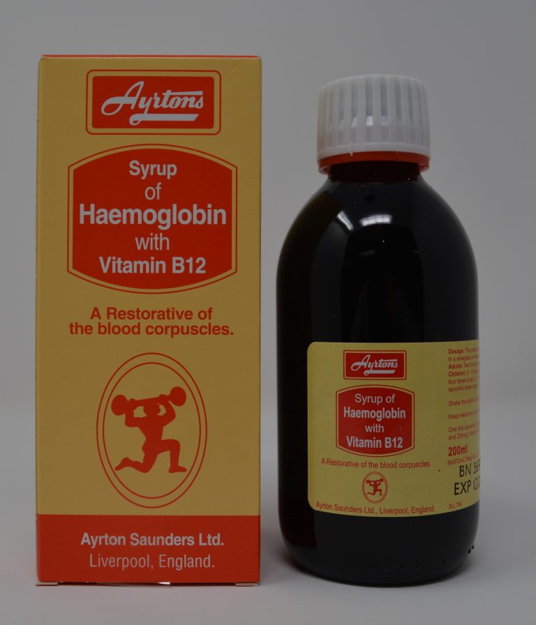 Haemoglobin Syrup V&S Pharmaceuticals