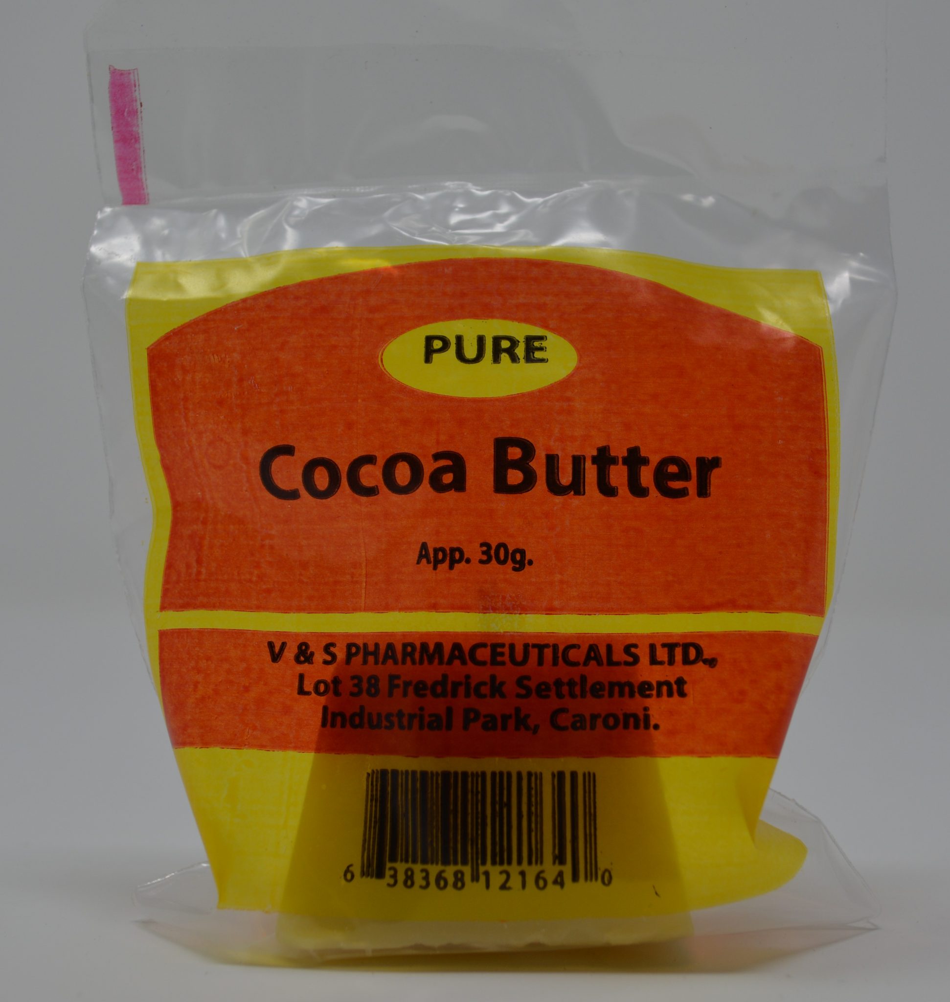 Cocoa Butter V&S Pharmaceuticals